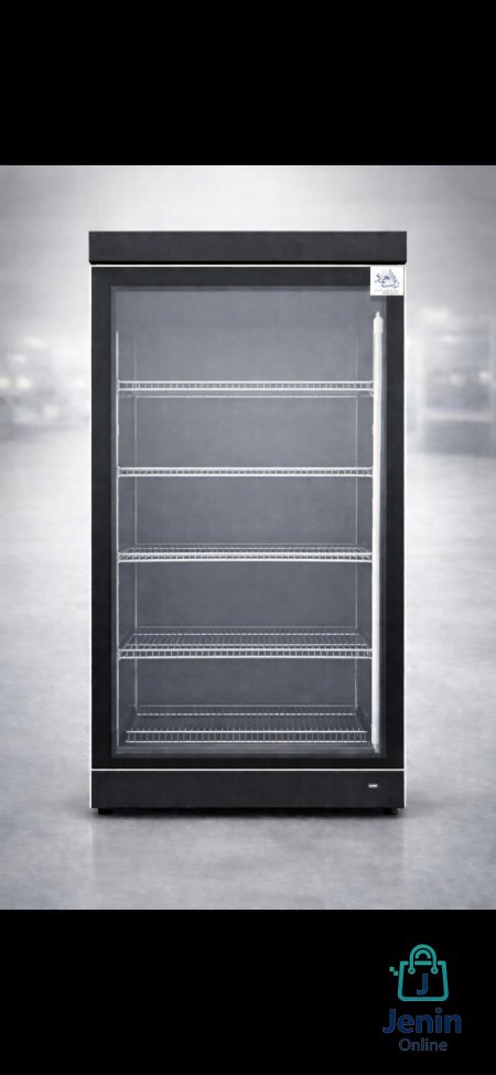 ثلاجة عرض تجارية باب واحد (واجهة زجاج