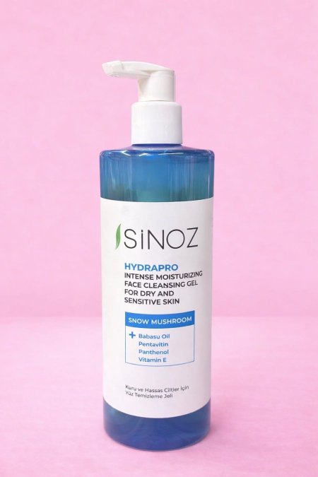 غسول وجه مرطّب من SINOZ – HydraPro مخصص للبشرة الجافة والحساسة