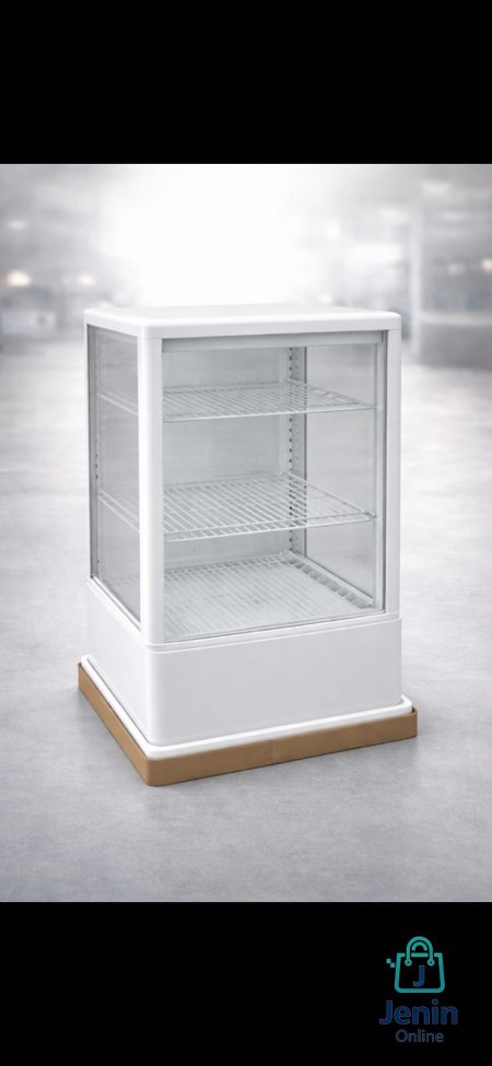 ثلاجة عرض صغيرة زجاجية (كاونتر توب