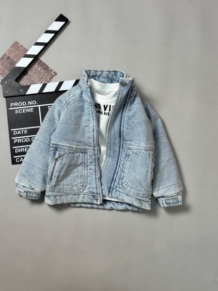 بلوز + جكيت جينز ولادي 1-12