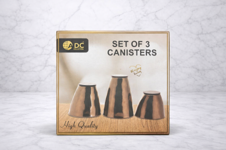 طقم علب تخزين أنيق للمطبخ