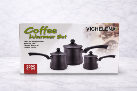 طقم تسخين القهوة