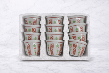 طقم فناجين قهوة عربية تراثي