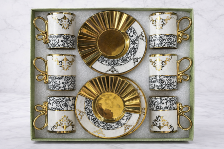 طقم فناجين قهوة عربي فاخر