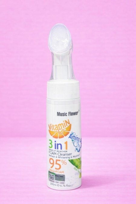 غسول وجه رغوي مع فرشاة – 3×1