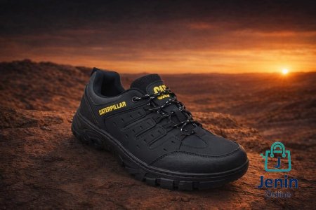 Caterpillarحذاء قوي وعملي، ثابت جدًا ومريح بالمشي، مصمم يتحمل الاستخدام القاسي. اختيار ممتاز للي بدّه تحمّل عالي + ثبات + لبس يومي شغل