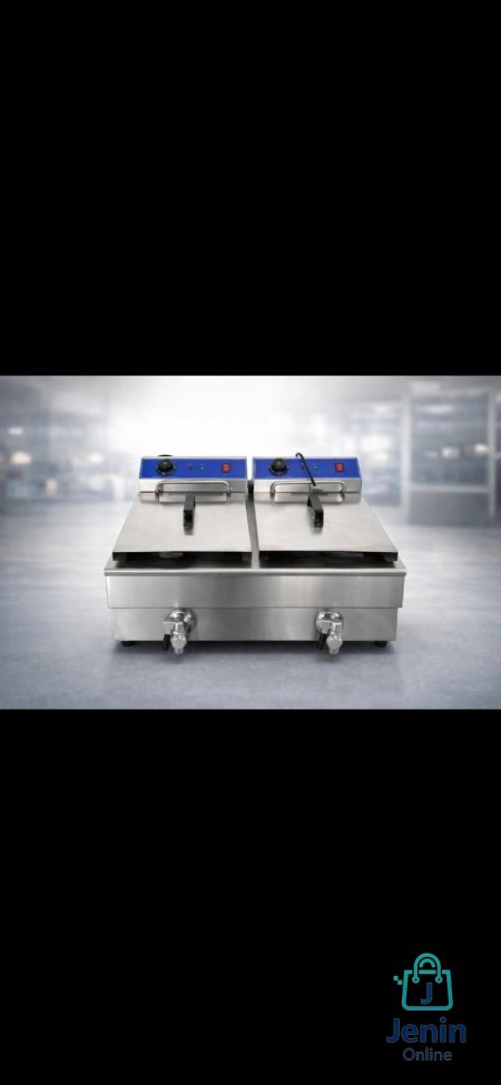 قلاية زيت كهربائية مزدوجة