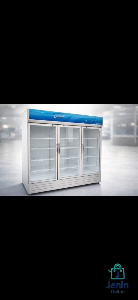 ثلاجة عرض تجارية (ثلاجة واجهة زجاج)