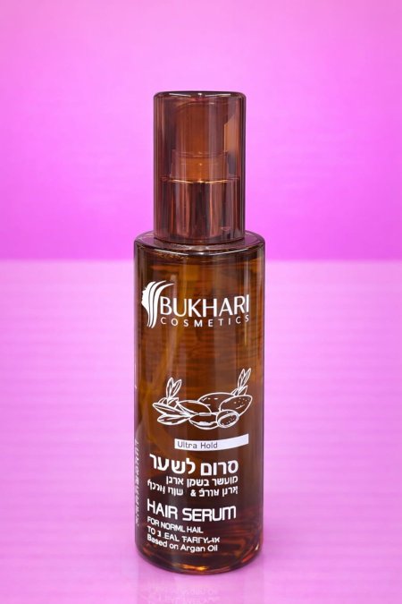 سيروم شعر من Bukhari Cosmetics – Hair Serum بزيت الأرجان �
